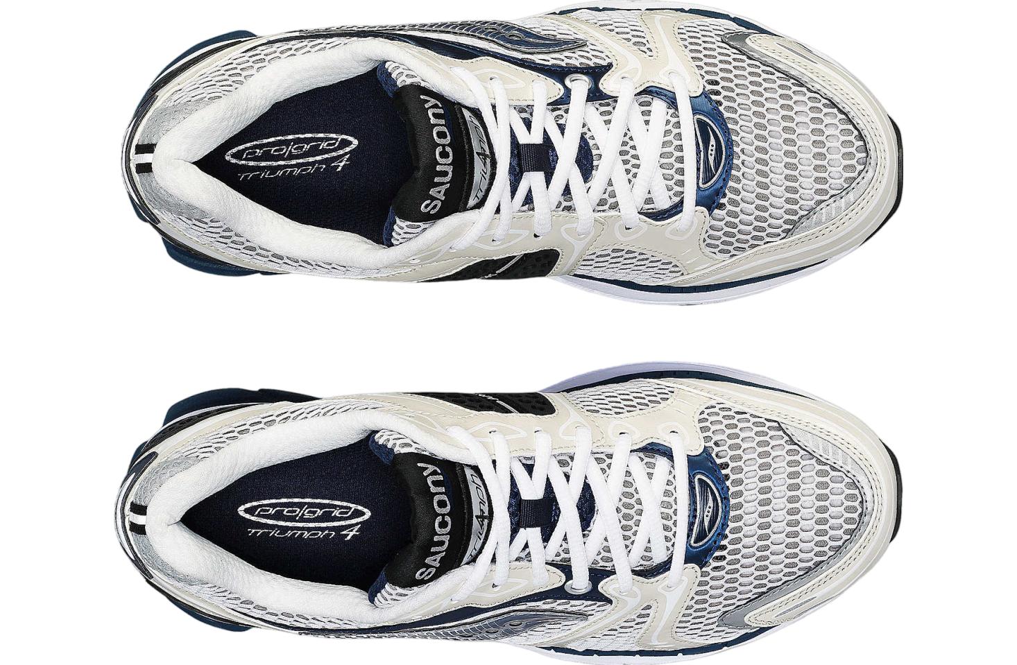 Saucony Progrid Triumph 4 WMNS White / Navy