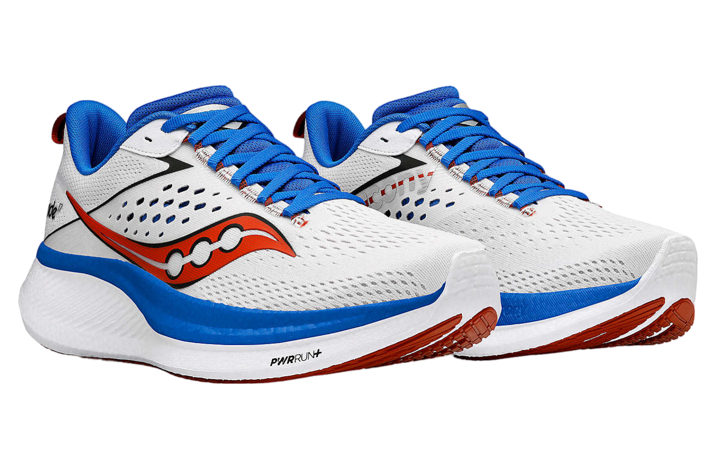 Saucony Ride 17 White / Cobalt