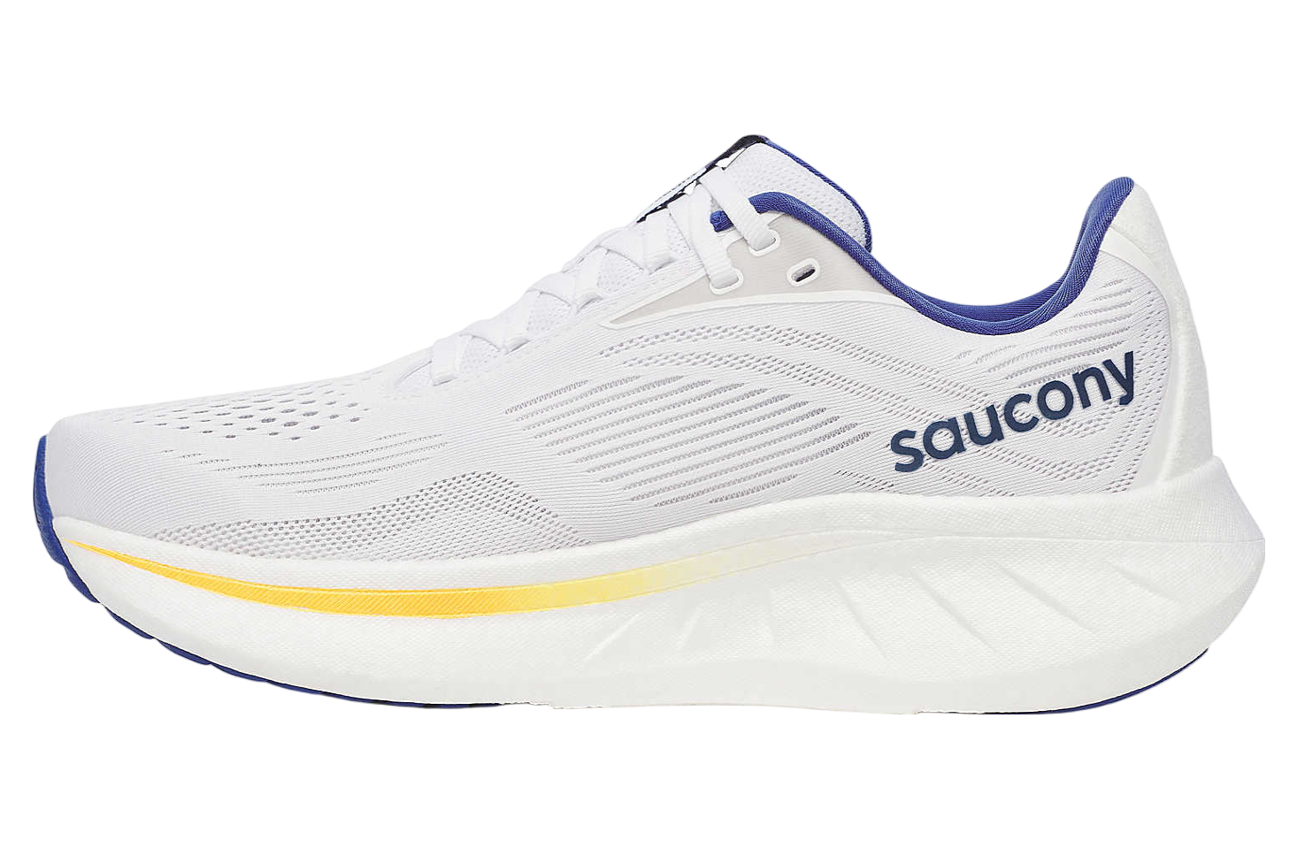 Saucony Ride 18 White / Azurite