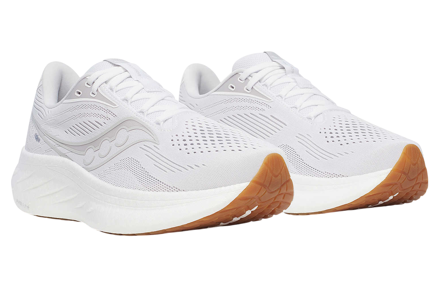 Saucony Ride 18 White / Gum