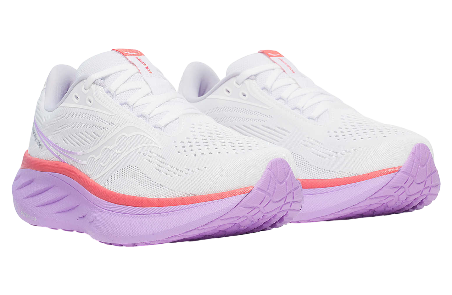 Saucony Ride 18 WMNS White / Coral