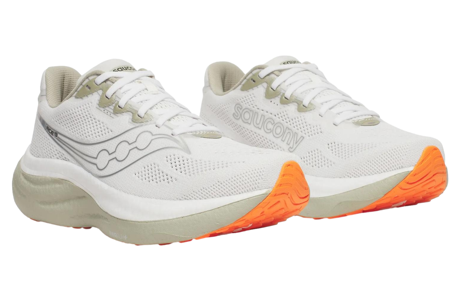 Saucony Ride 19 White / Sage