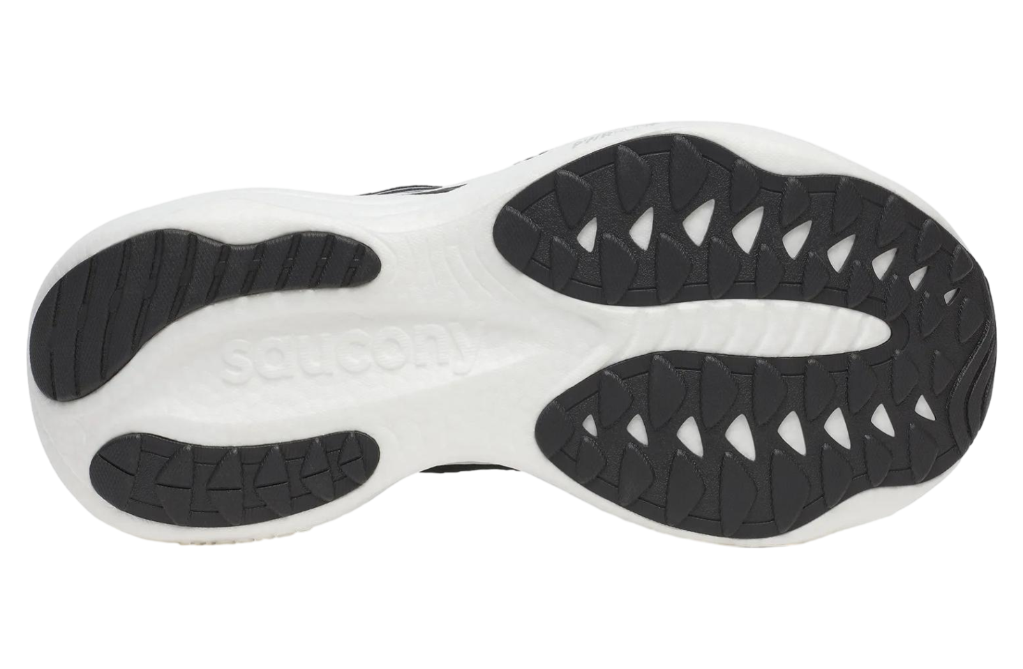 Saucony Ride 19 Wide Black / Silver