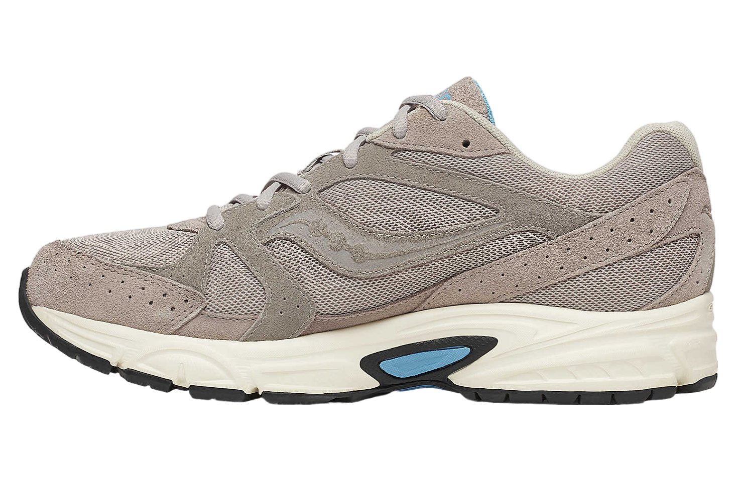 Saucony Ride Millennium Suede Grey / Off White