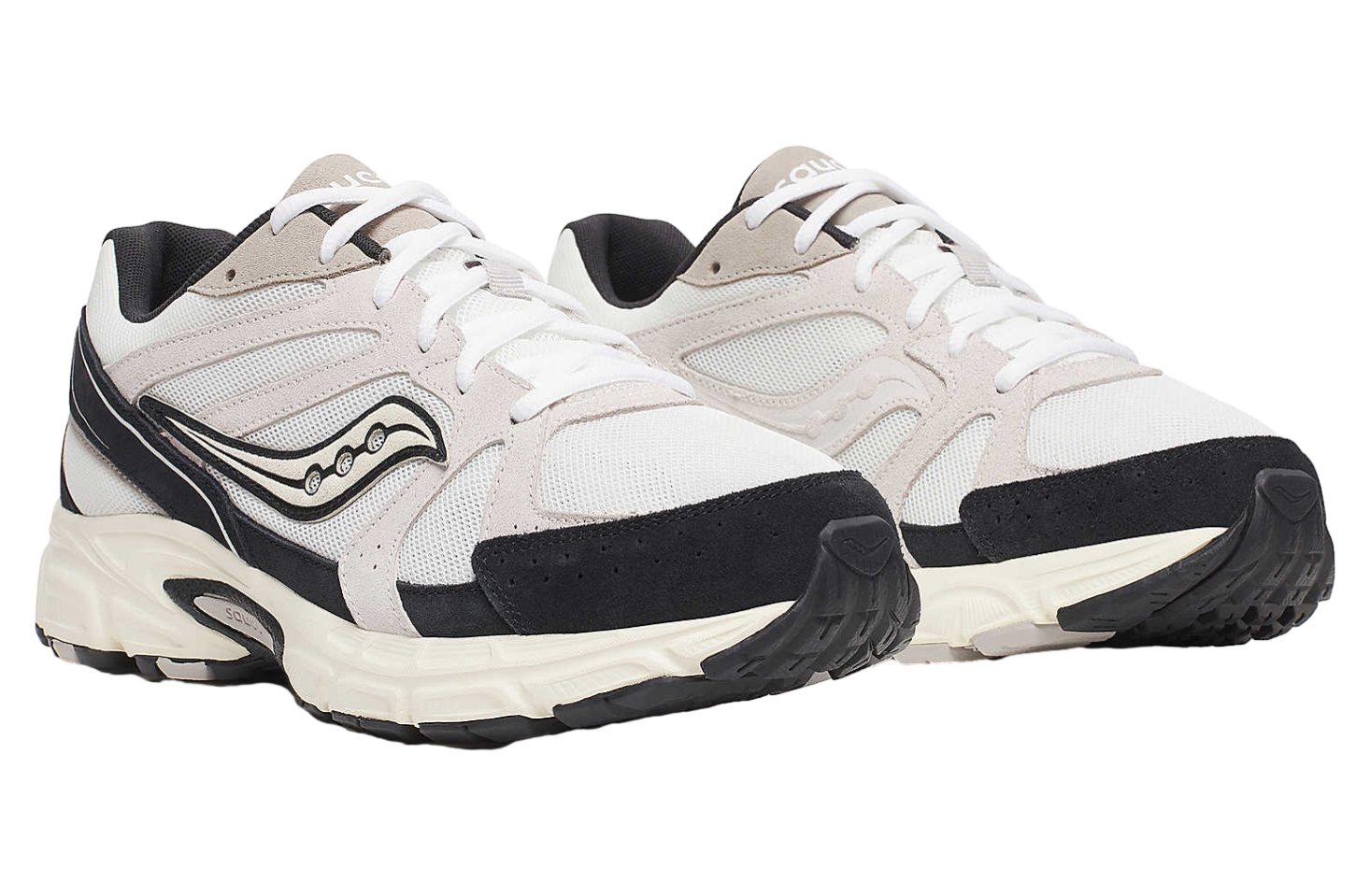 Saucony Ride Millennium Suede White / Black