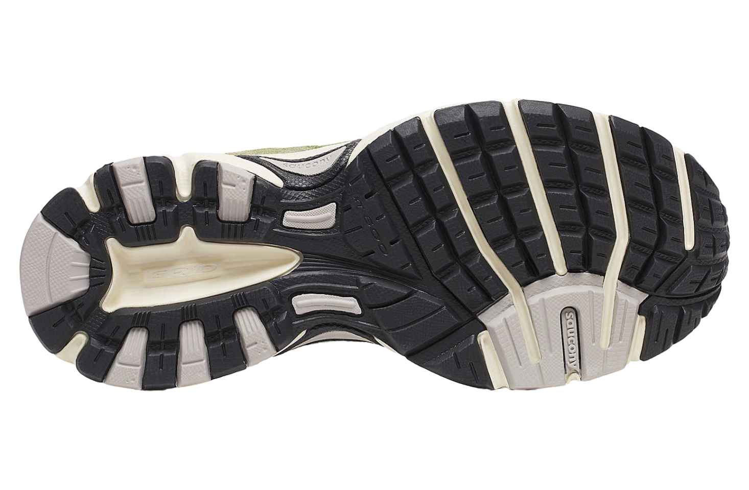 Saucony Ride Millennium Suede White / Green