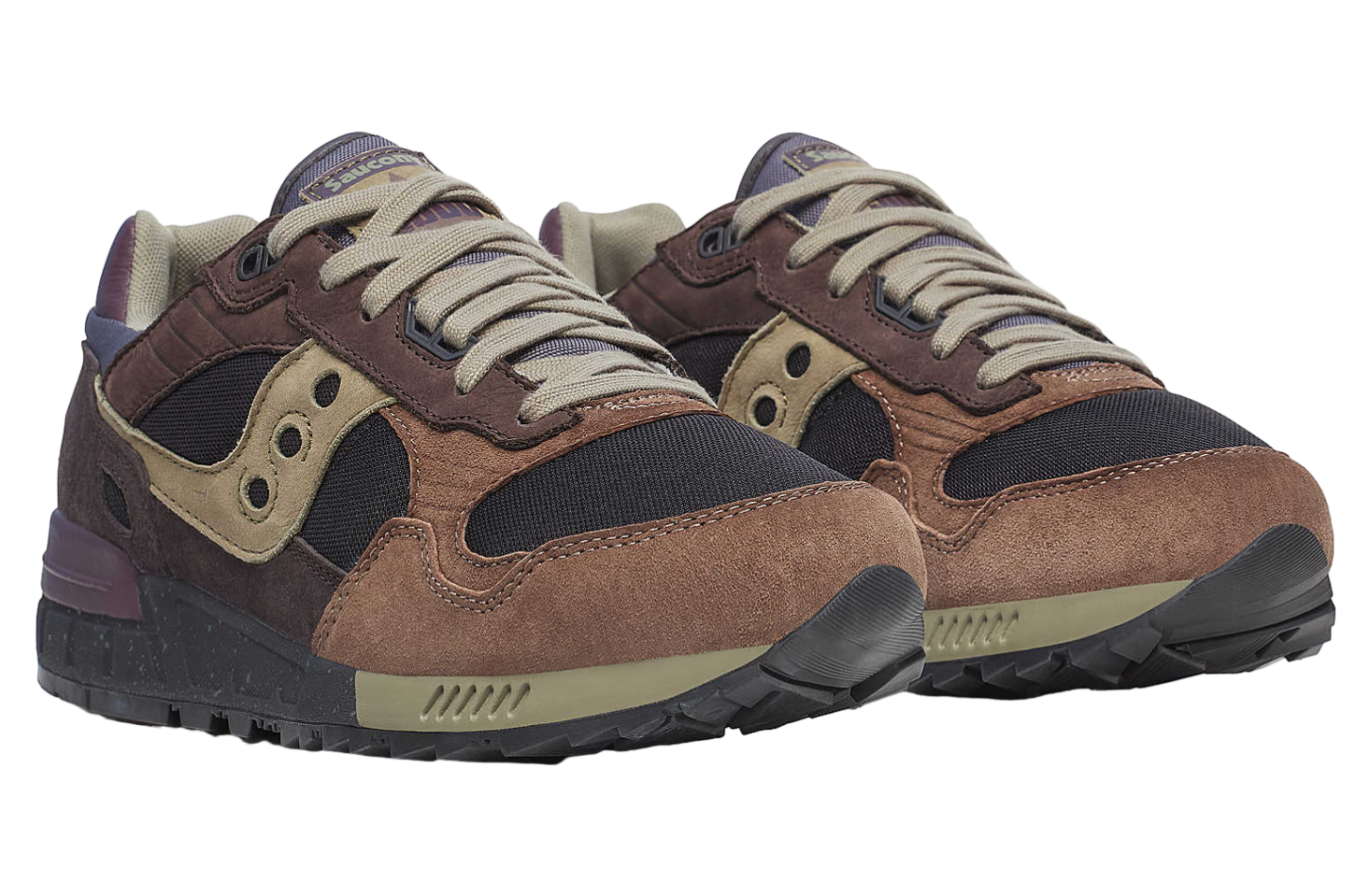 Saucony Shadow 5000 Crafted Dark Grey / Plum