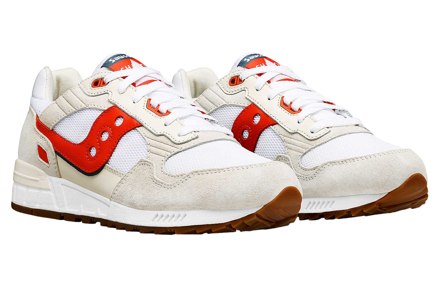 Saucony Shadow 5000 Premium Ivy Prep White / Red