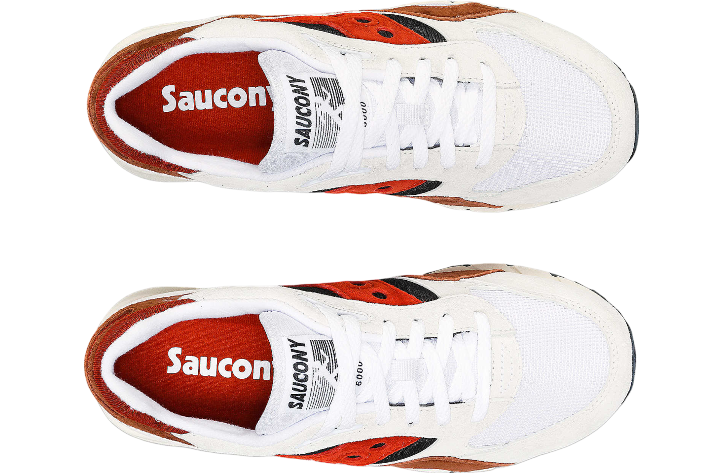 Saucony Shadow 6000 White / Rust