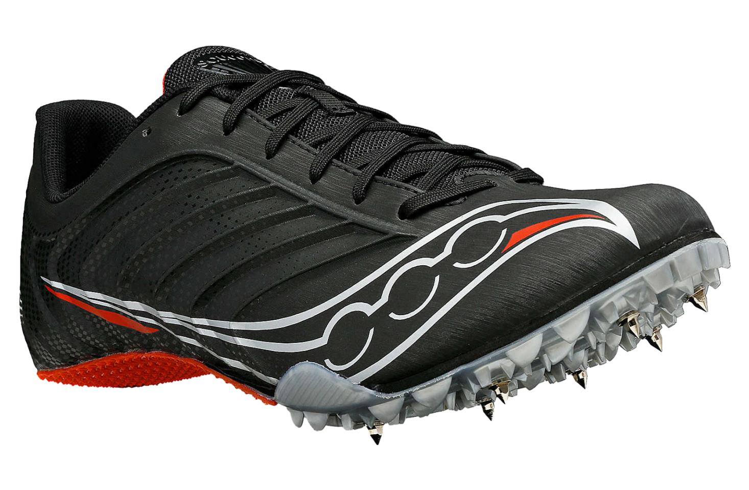 Saucony Spitfire 5 Black / Infrared