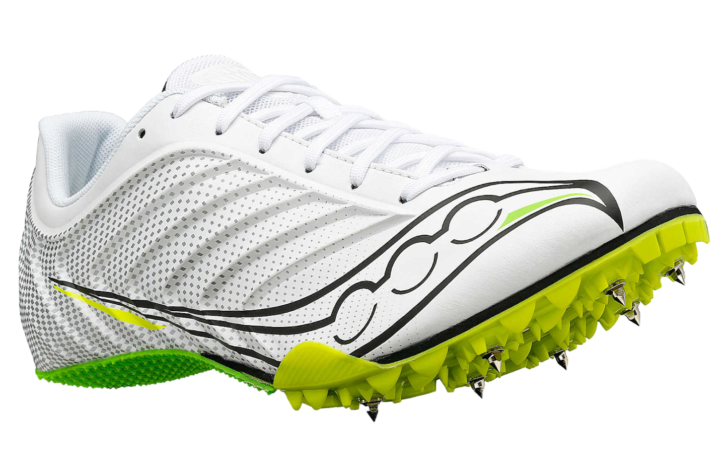 Saucony Spitfire 5 White / Slime