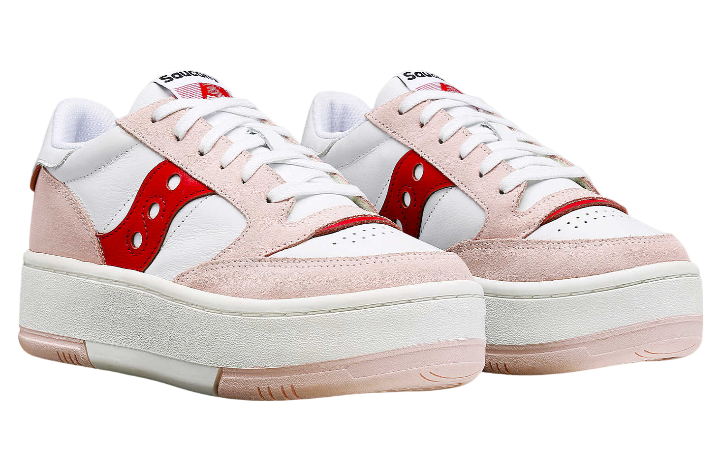 Saucony St. Valentine Jazz Court Platform Wmns White / Pink