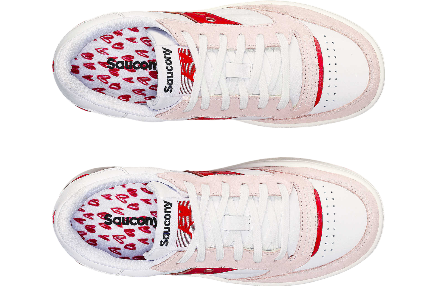 Saucony St. Valentine Jazz Court Platform Wmns White / Pink