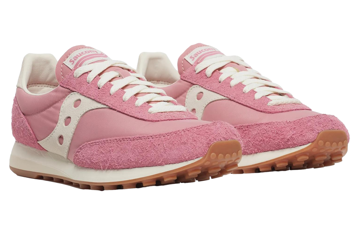 Saucony Trainer 80 Hairy Suede Rose