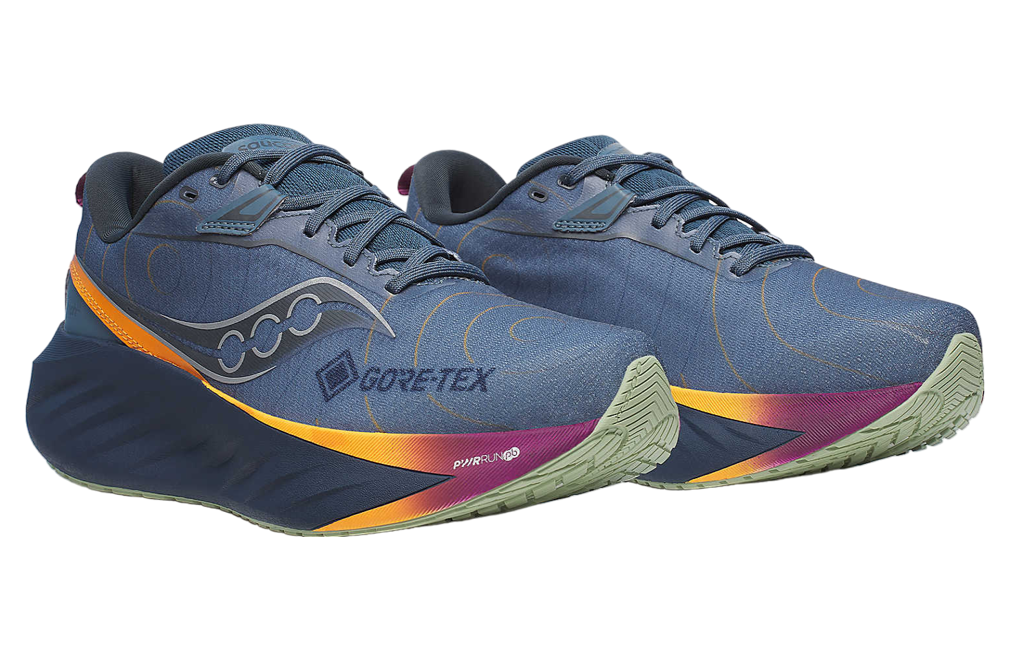 Saucony Triumph 22 Gtx Mirage / Navy