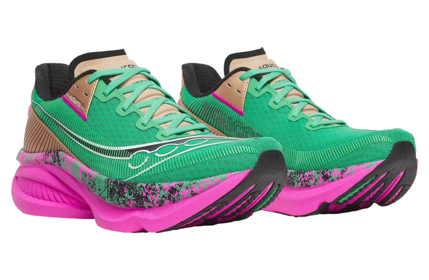 Saucony Wmns Endorphin Azura Hi Octane WMNS Garden / Black