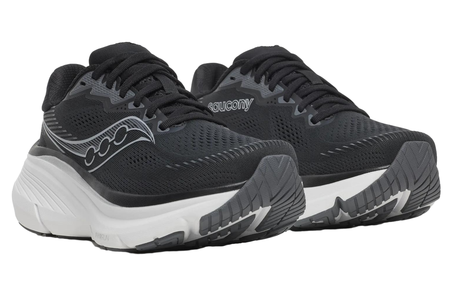 Saucony Wmns Guide 19 Wide WMNS Black / Silver