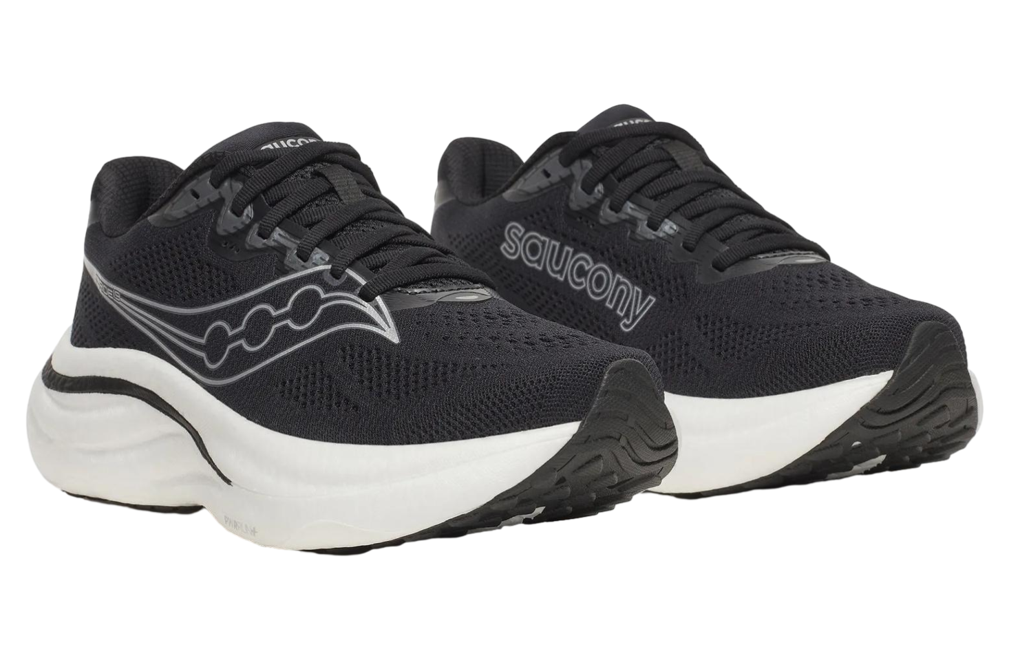 Saucony Wmns Ride 19 Wide WMNS Black / Silver