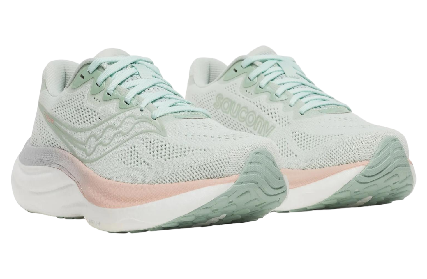 Saucony Wmns Ride 19 Wide WMNS Mist / Cameo