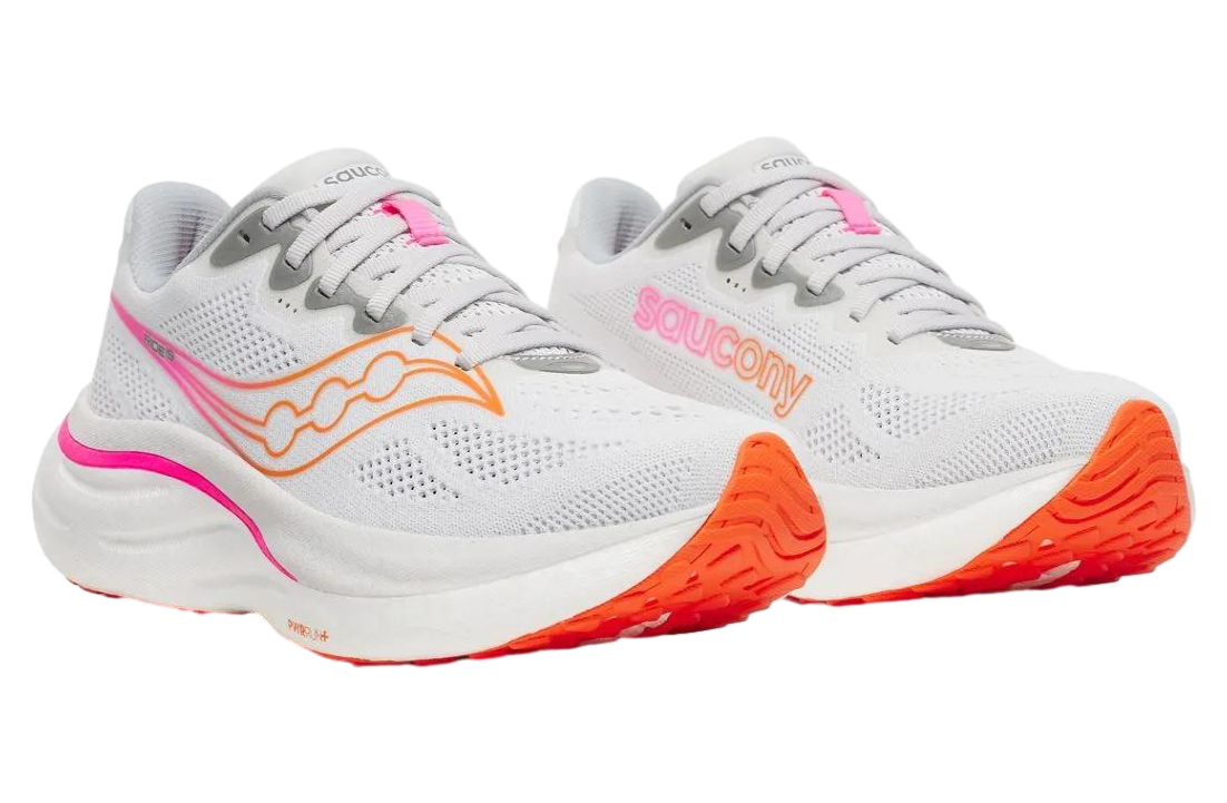 Saucony Wmns Ride 19 WMNS Fog / Shock