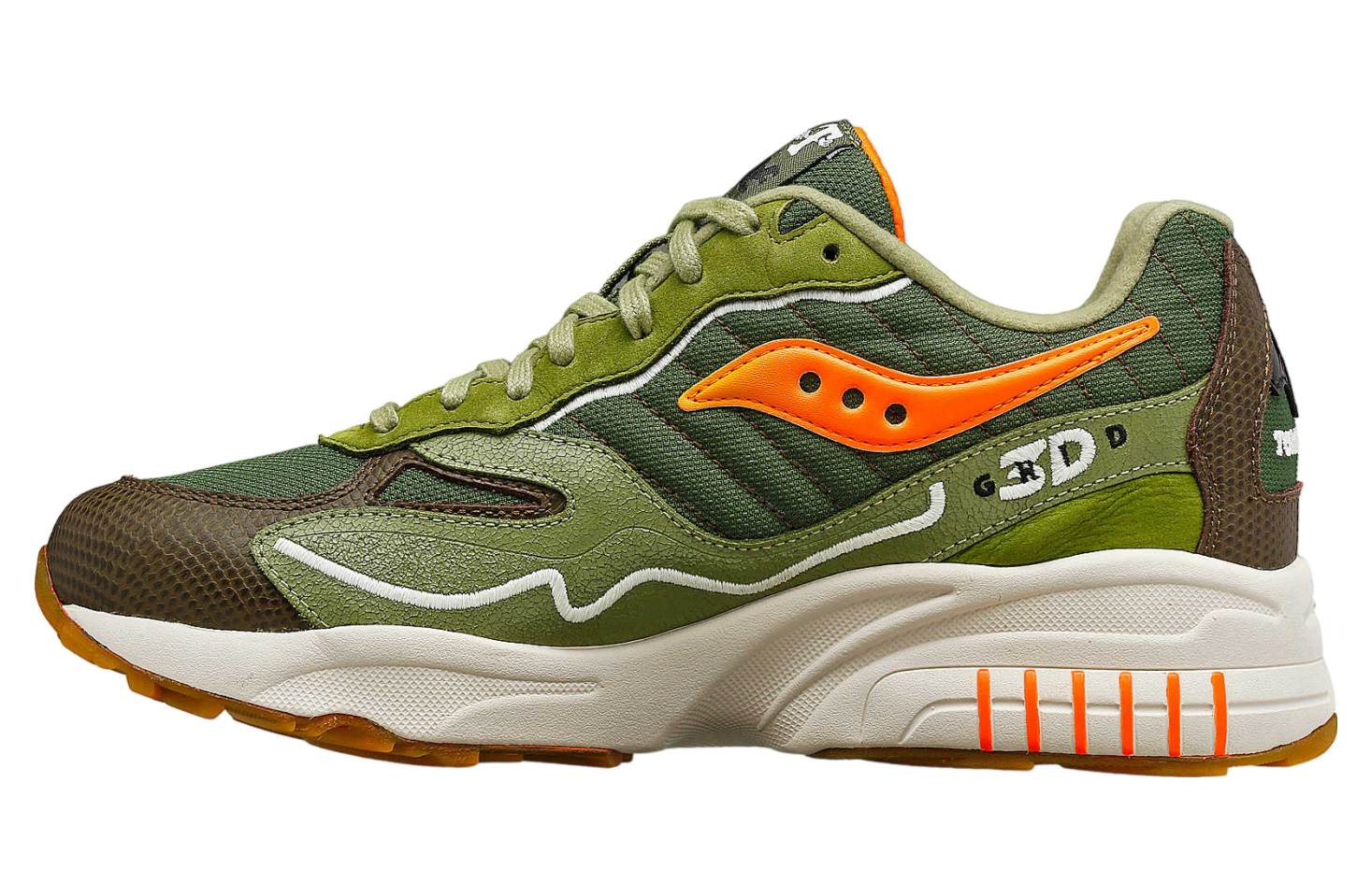 Saucony X Maybe Tomorrow 3d Grid Hurricane Tortoise