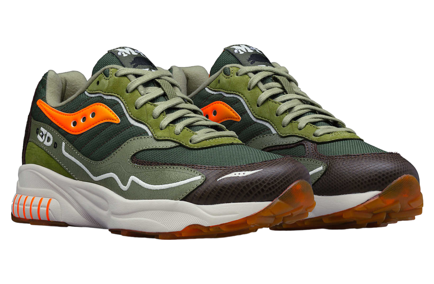 Saucony X Maybe Tomorrow 3d Grid Hurricane Tortoise