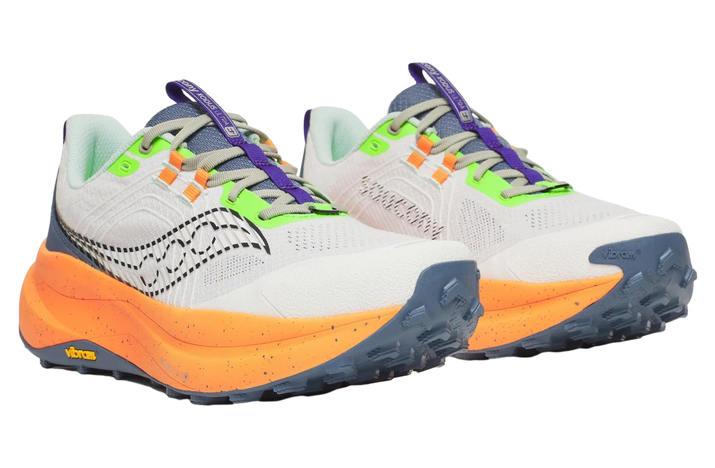 Saucony Xodus Ultra 4 White / Turmeric