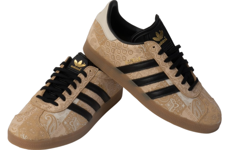 Shiekh x adidas Gazelle West Coast Tan / Black