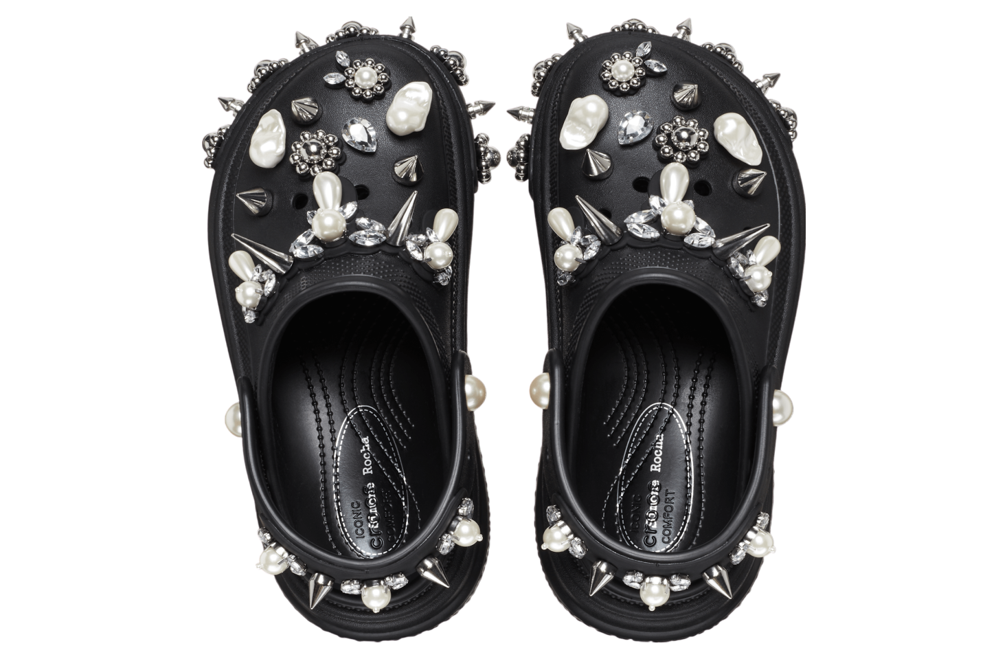 Simone Rocha X Crocs Stomp Clog Black