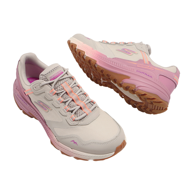 Skechers Go Run Trail Altitude 2.0-PINE RIDGE Natural / Pink