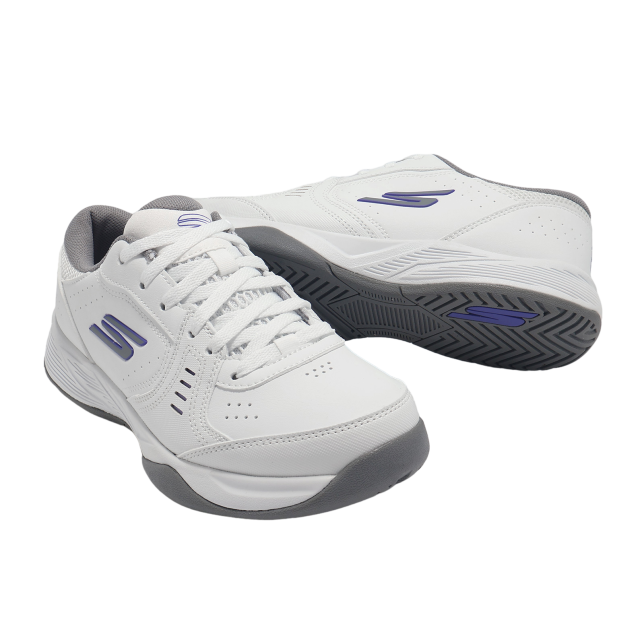 Skechers Viper Court Smash White / Grey