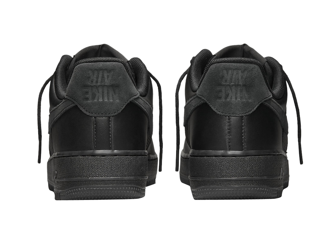 Slam Jam x Nike Air Force 1 Low Triple Black - Jan 2023 - DX5590-001