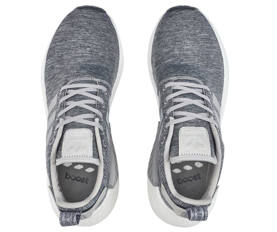 Sneakernstuff x adidas NMD R2 Melange Medium Grey