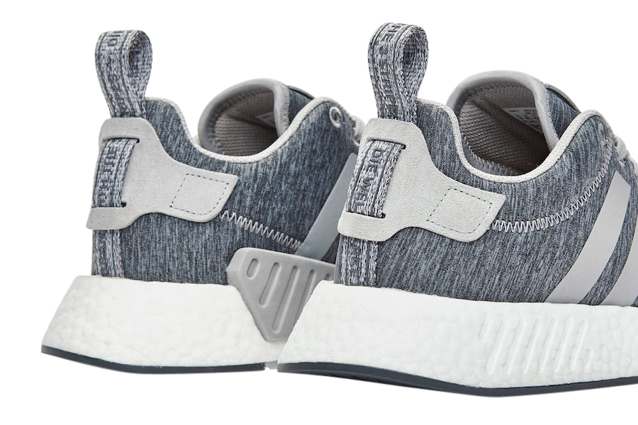 Adidas nmd r2 melange medium grey sale