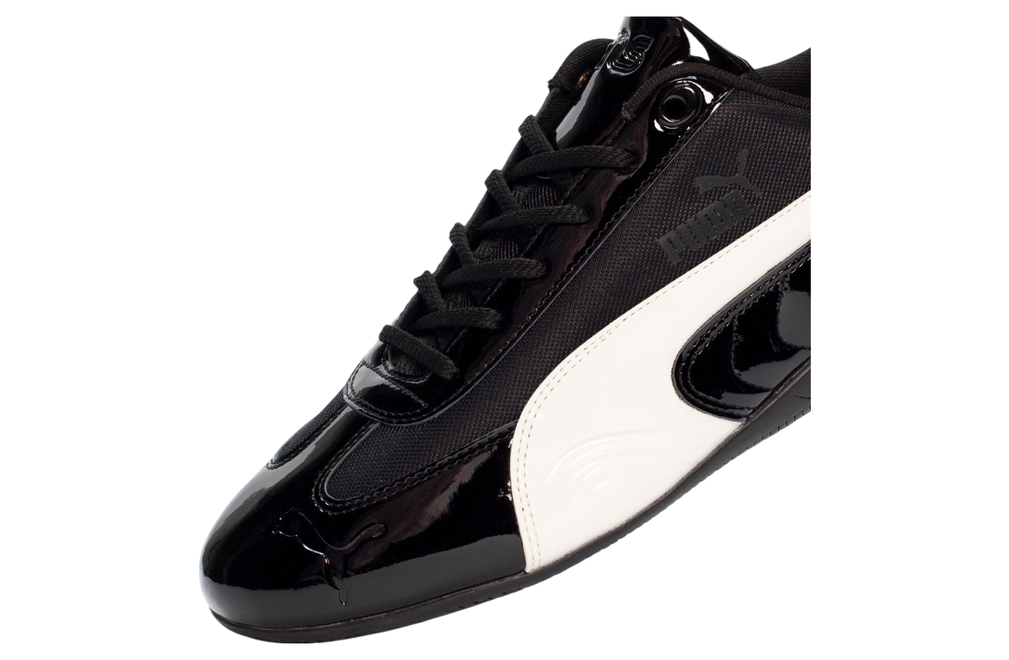 Sns X Puma Speedcat Og Black Patent Leather Black / Vapor Gray