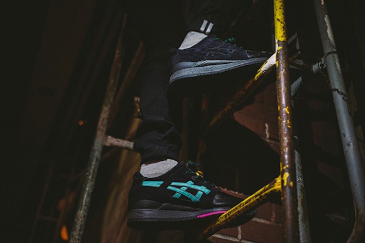 Solefly x asics Gel Lyte III "Night Havens"