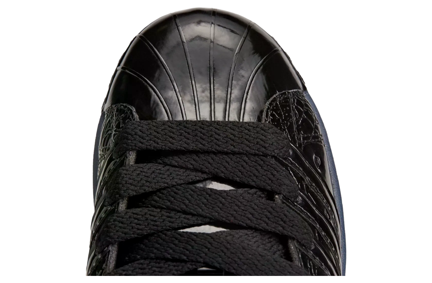 Sp5der x Adidas Superstar Core Black / Silver Metallic