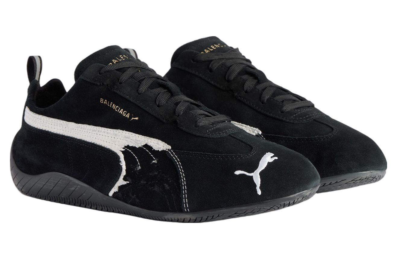 Speedcat Suede Balenciaga Black / White