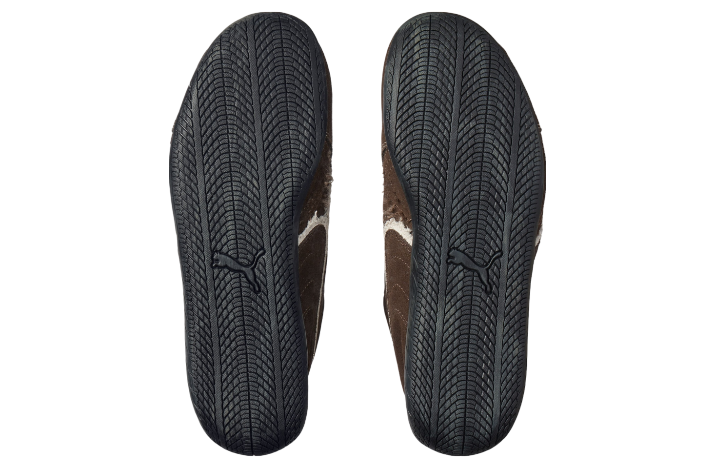 Speedcat Suede Balenciaga Brown / White