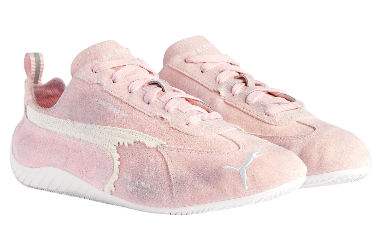 Speedcat Suede Balenciaga Pink / White