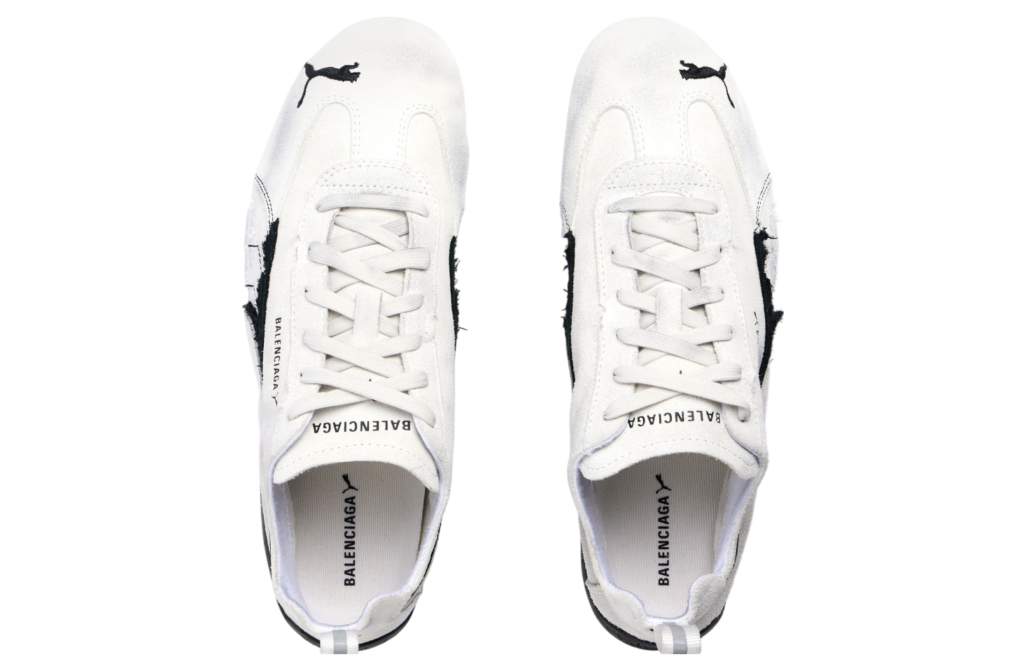 Speedcat Suede Balenciaga White / Black