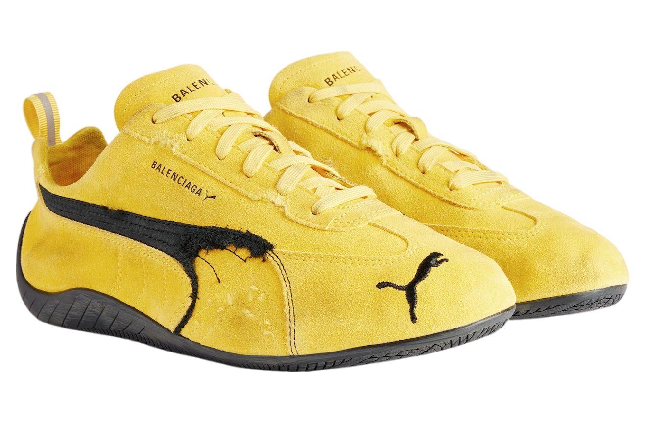 Speedcat Suede Balenciaga Yellow / Black
