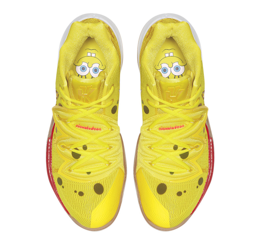 SpongeBob SquarePants x Nike Kyrie 5 SpongeBob - Aug 2019 - CJ6951-700