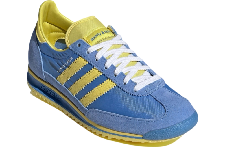 Sporty & Rich X Adidas Sl 72 Sweden Pack Blue / Yellow