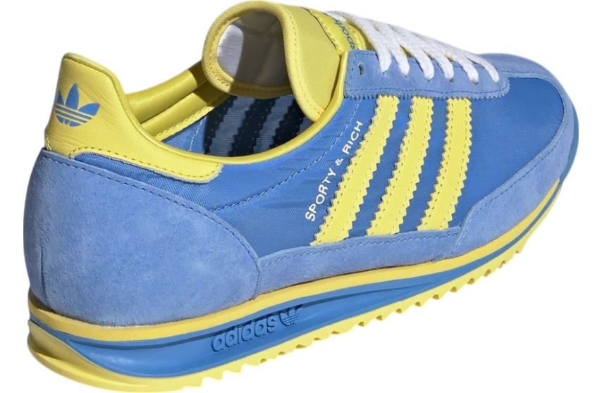 Sporty & Rich x adidas SL 72 Sweden Pack Blue / Yellow