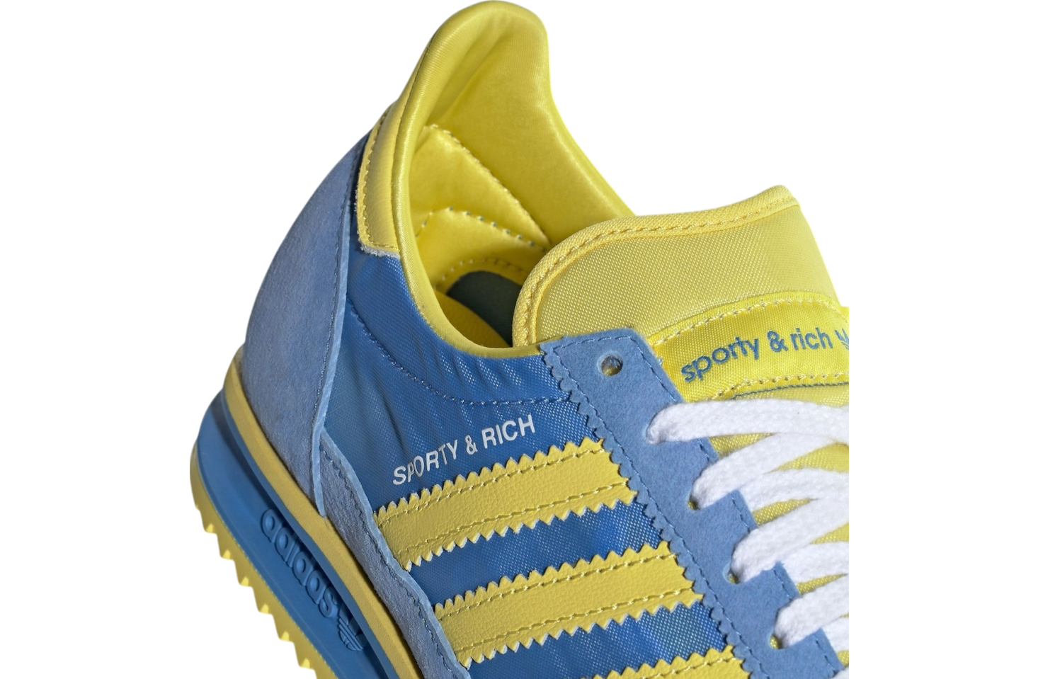 Sporty & Rich x adidas SL 72 Sweden Pack Blue / Yellow