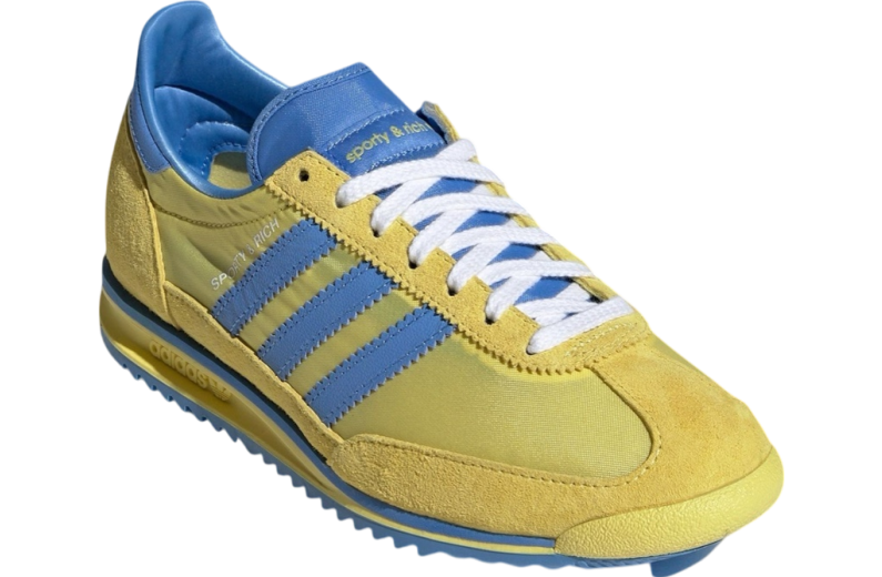 Sporty & Rich x adidas SL 72 Sweden Pack Light Yellow / Real Blue