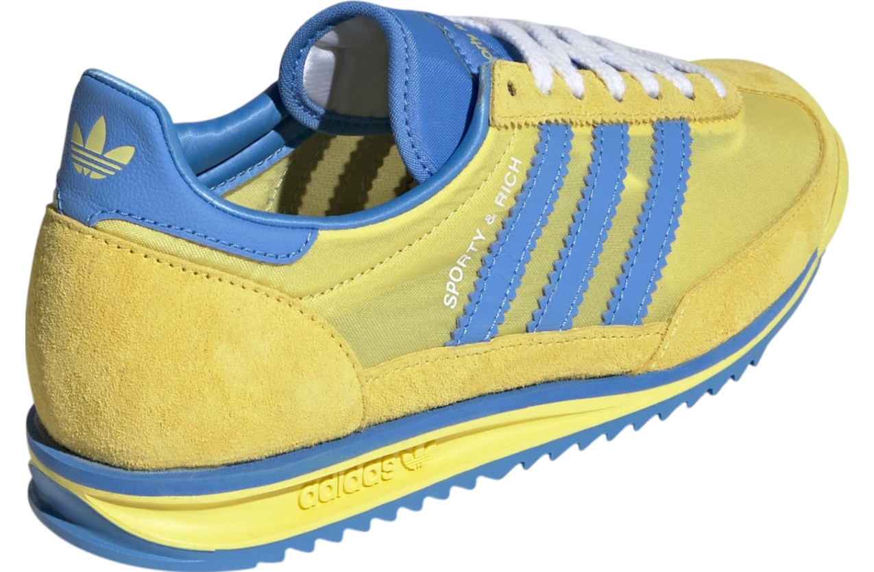 Sporty & Rich x adidas SL 72 Sweden Pack Light Yellow / Real Blue