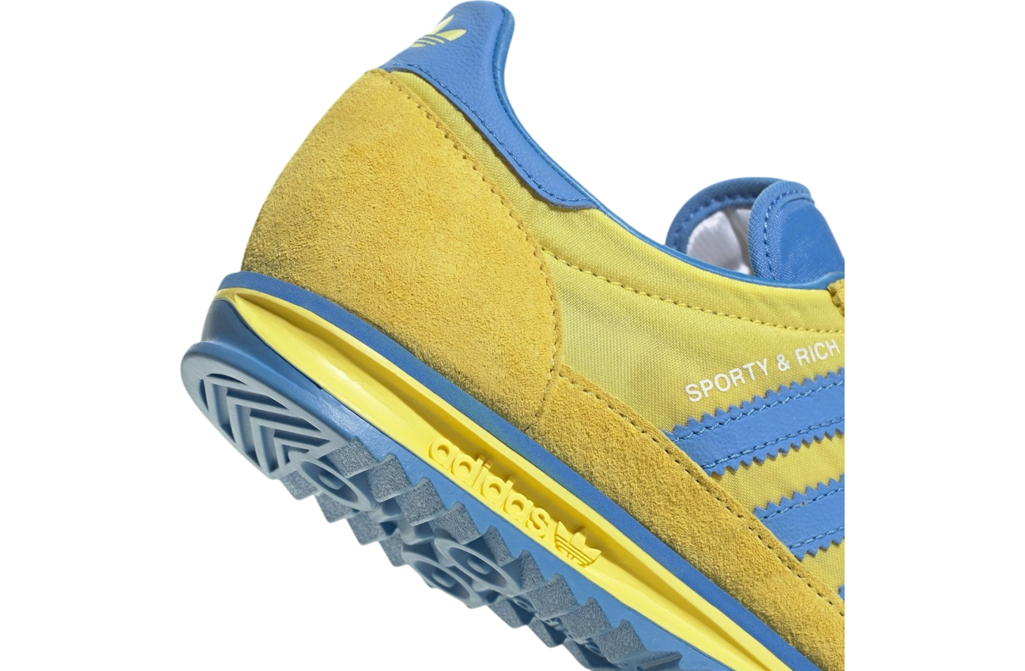 Sporty & Rich x adidas SL 72 Sweden Pack Light Yellow / Real Blue