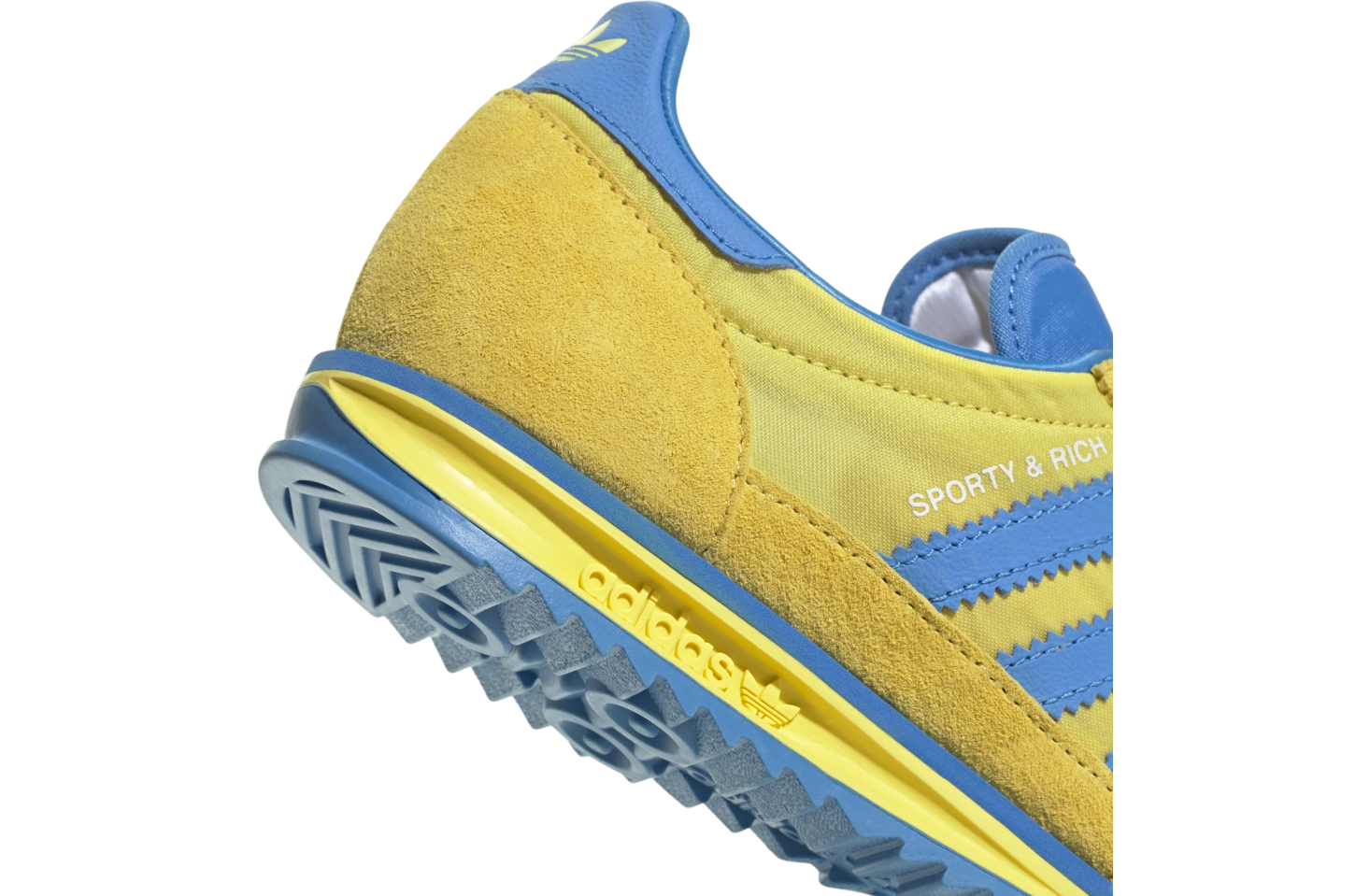 Sporty & Rich x adidas SL 72 Sweden Pack Light Yellow / Real Blue